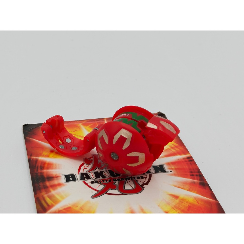 Bakugan Deka Pyrus Serpenoid Red 290G Anime Game Toy Only